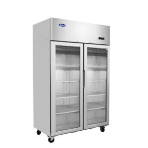 AC16-49 RAMCI ARMOIRE REFRIGERE VITRE 2 BATTANTS +2+8 1200X740X1950 YCF9402